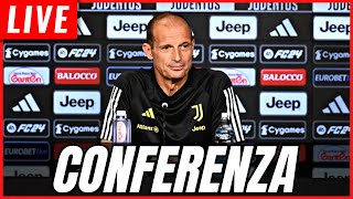 🔴 LIVE | CONFERENZA STAMPA ALLEGRI pre JUVENTUS - SALERNITANA (COPPA ITALIA)