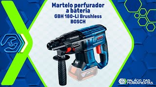 Martelo perfurador a bateria Bosch GBH 180-LI Brushless 18V