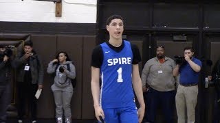 LaMelo Ball Pulls Up From Halfcourt and Fight Breaks Out at SPIRE Game -  Highli