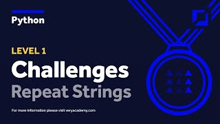 Python Code Challenge 003 - Repeating String Characters