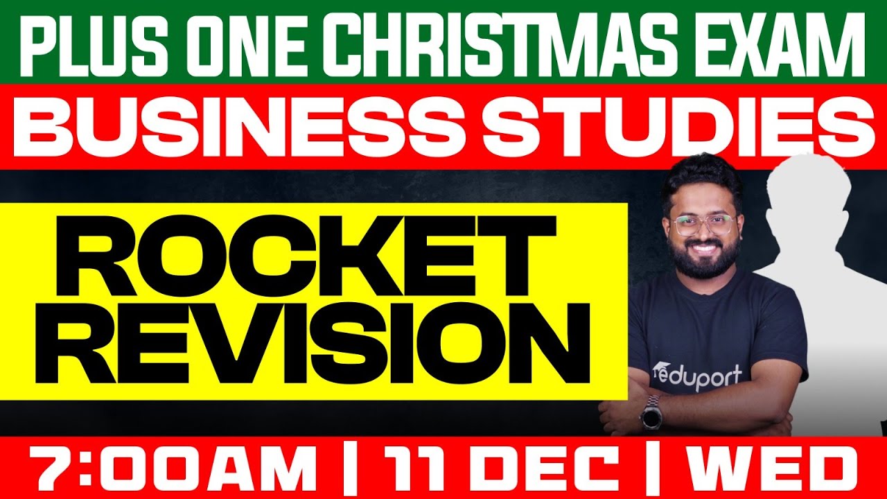 Plus One Commerce Business Studies Rocket Revision Eduport Youtube