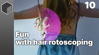 10 Hair Roto - The Right Way to Do It [Wire Removal for VFX with Boris FX Silhouette & Mocha]