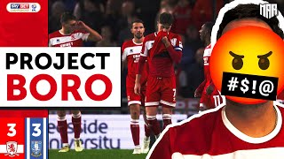 TIME TO WAKE UP! BORO BLOW A 3 GOAL LEAD AT HOME! | Middlesbrough 3-3 Sheff Wed - Project Boro #91