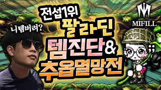 전섭최강 팔라딘 '해근' 대위의 초고스펙 템진단!! [신해조 메이플스토리]