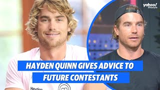 MasterChef’s Hayden Quinn shares his advice for future contestants | Yahoo Australia