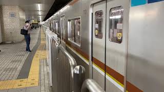 「10両固定編成残り1本」東京メトロ7000系7101F 当駅止まり回送 新木場発車