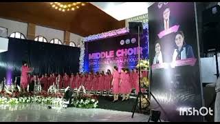 MARS WANITA KAUM IBU GMIM //  FEMALE CHOIR  MAHANAIM WEWELEN // MIDLLE CHOIR 82,766