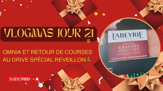 🎄🎄 Vlogmas 2024 Jour 21 - Sleep and Glow et Retour de courses au drive spécial Réveillon 🎄🎄