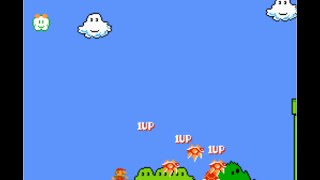 スーパーマリオブラザーズ2　1up　4-2その4