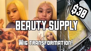 Transform $30 beauty supply FRONTAL wig!