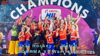 सलीमा टेटे को मिला 1करोड़ Final hockey match🔥Hockey India League 2025|womenshockey Ranchi #jharkhand