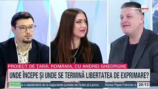 Proiect de țară: România, cu Andrei Gheorghe - 25 februarie