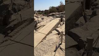 Uncovering Ancient Secrets: The Enigmatic Unfinished Obelisk in Aswan, Egypt #shorts