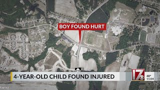 4-year-old boy found injured in Harnett County road: Sheriff