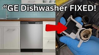 GE Dishwasher Stops? Clean This Sensor!