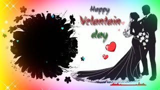 Happy valentine day Black screen status video 2021 - Avee Player Template Download Link