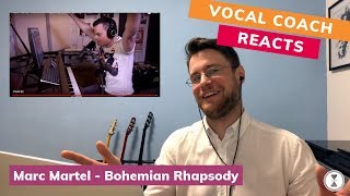 Vocal Coach Reacts to Marc Martel - Bohemian Rhapsody