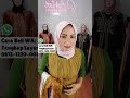 💃 BAJU GAMIS SUPER PREMIUM BORDIR SWAROWSKI RAMADHAN PROMO DISKON | PASAR TANAH ABANG