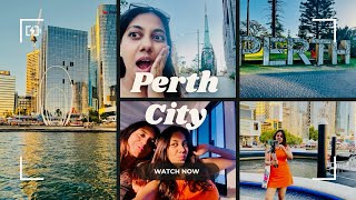 Perth city එකේ පොඩි රවුමක් යමුද? | Ferry Ride | Elizabeth Quay  | First Sinhala Vlog