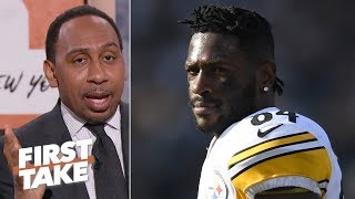 Antonio Brown's reputation is 'dissipating and diminishing' - Stephen A. | First Take