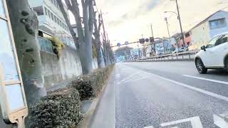 京王線　八王子市北野町〜北野駅〜野猿峠　野猿街道　絹ケ丘　2024 12.31