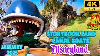 Disneyland's Storybook Land Canal Boats- Disneyland Rides 2025 [4K POV]