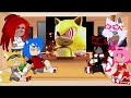 |Sonic and friends +Shadow react to Sonic! (Very lazy.)| (Sonadow+Sonamy)