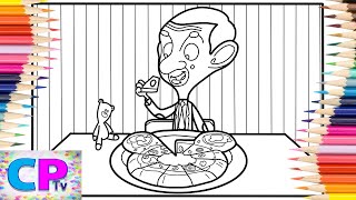 Mr Bean Coloring Pages/Mr Bean Eats Pizza/Unknown Brain - Why Do I?/Syn Cole - Gizmo [NCS Release]