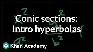 Conic sections: Intro to hyperbolas | Conic sections | Algebra II | Khan Academy
