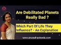 Are Debilitated Planets really bad - An explanation | debilitated planet in astrology