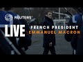 LIVE: Macron visits French soldiers at Oberhoffen base