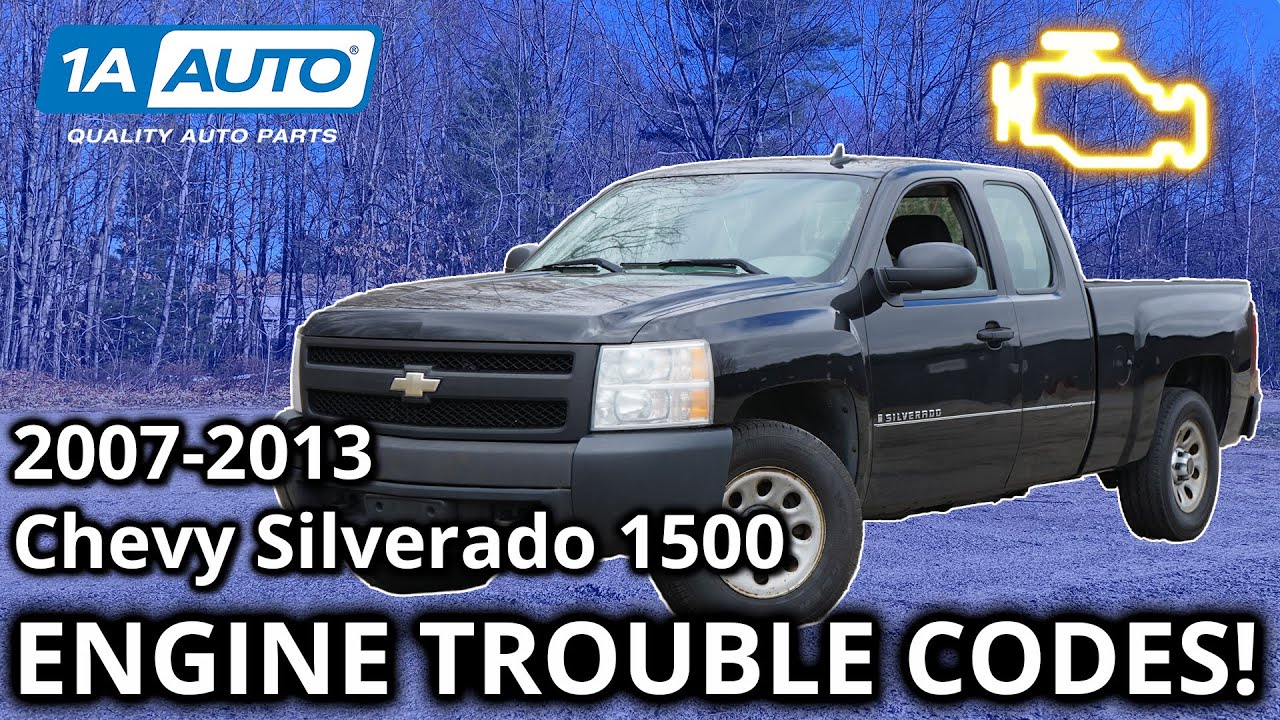 Chevrolet Silverado Trouble Codes