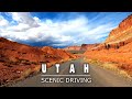 4K Scenic Drives - Utah ★ Arches NP ★ Canyonlands NP ★ Capitol Reef NP | With Western Music ♫ ♬