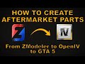 Vehicle Mod Parts Tutorial [ZModeler 3 | OpenIV | Tutorials]