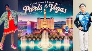 Dancing Waters: The Magic of the Bellagio Fountains and A Slice of France on the Vegas Strip Paris