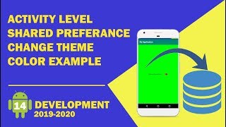 Android tutorial - 14 - Activity Level Shared Preference Example | Stored & Retrieve the Data