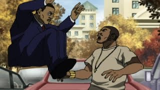 Boondocks Nigga Moment - Kicked In The Chest