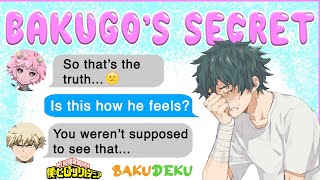 Deku Finds SECRETS in BAKUGOU'S ROOM 😯 BNHA Texts - MHA Chat - BakuDeku