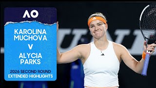 Karolina Muchova v Alycia Parks Extended Highlights | Australian Open 2026 Second Round