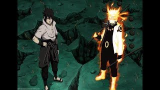 【NARUTO】六道マダラVS六道サスケ、ナルト