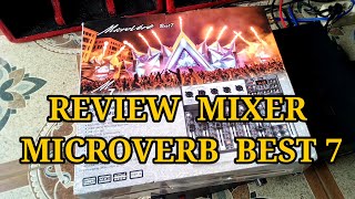 Review mixer Microverb best 7 seharga 600 - 700 ribuan