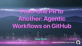 From One PR to Another: Agentic Workflows on GitHub