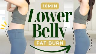 10min Lower Belly Fat Burner (🔥All targeted Lower Ab🔥) Flat Belly \u0026 ABS Line *100% Result Guaranteed