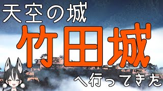 【天空の城】新人vtuberが竹田城へ行ってきた！【日本のマチュピチュ】【朝来市】【takeda castle】