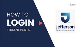 How to Login to Thomas Jefferson University Portal | Step-by-Step Student Guide