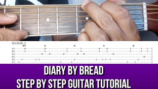 DIARY BY BREAD STEP BY STEP GUITAR TUTORIAL WITH TAB BY PARENG MIKE