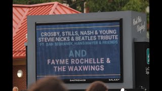 CSNY, Beatles, Stevie Nicks Tribute, and Fayme Rochelle, and the WaxWings