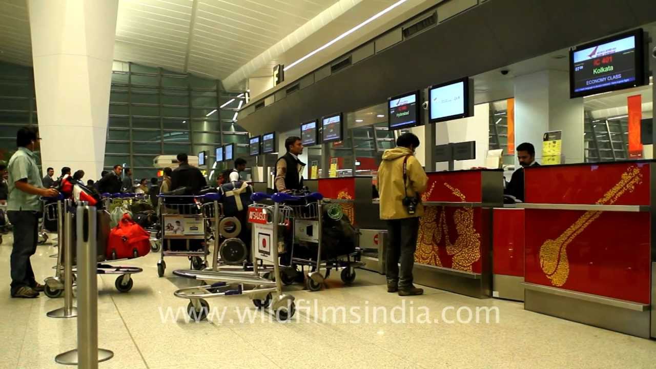 Terminal 3 Of Delhi Airport - YouTube