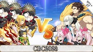 【FGO】CBC 2023 90++ Free Quest 3 turn clear ft. Super Orion \u0026 Morgan