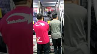 哈日龍迷你籃球機 雙打1178分 An arcade basketball Doubles game played in Taipei